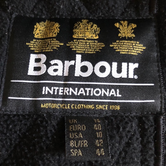 Barbour Lined Belted Jacket - Picture 7 of 8
